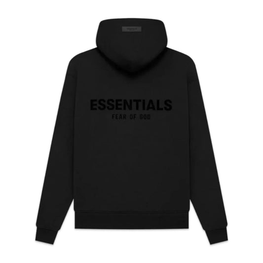 Black Essentials Hoodie