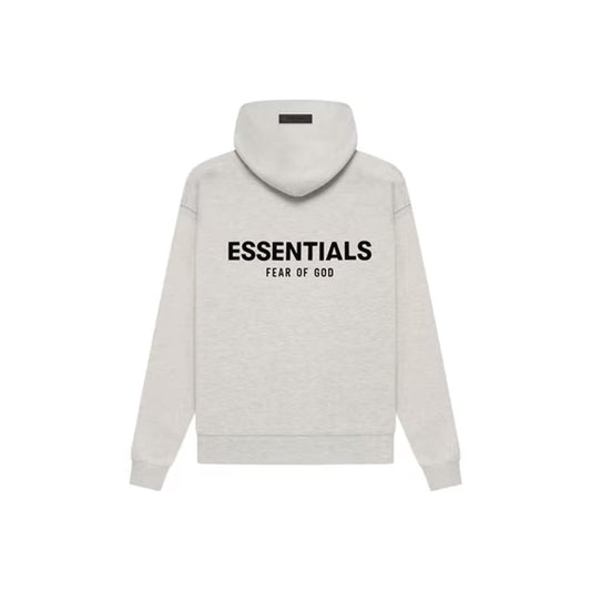 White Essentials Hoodie